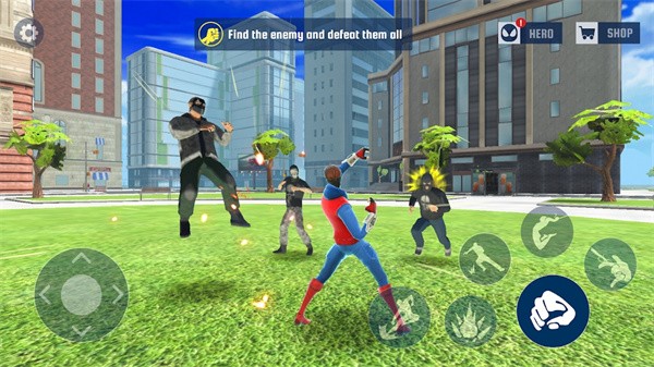 蜘蛛英雄3D游戏
