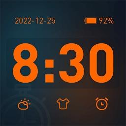 全屏桌面时钟小软件 v3.0.109 安卓版8
