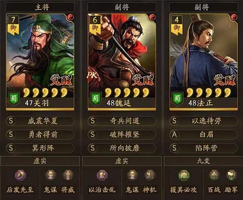 三国志战略版关羽最强阵容搭配攻略