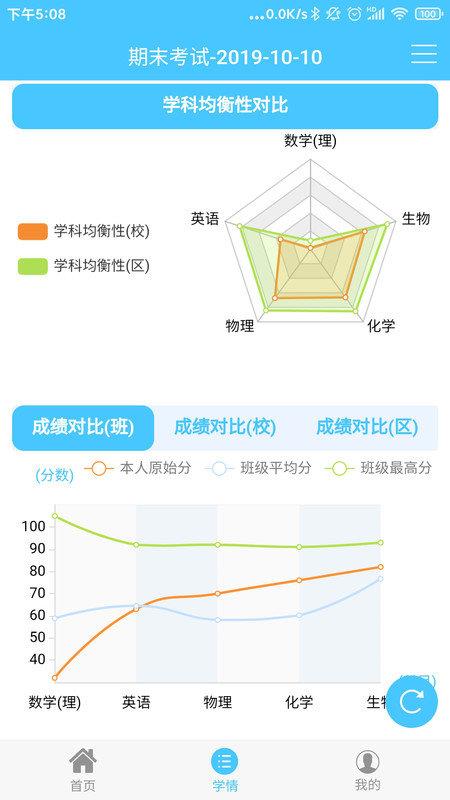 学情达成绩查询登录最新版本(改名达美嘉家长端)