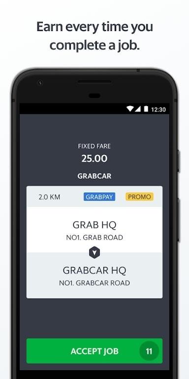 grab司机端app