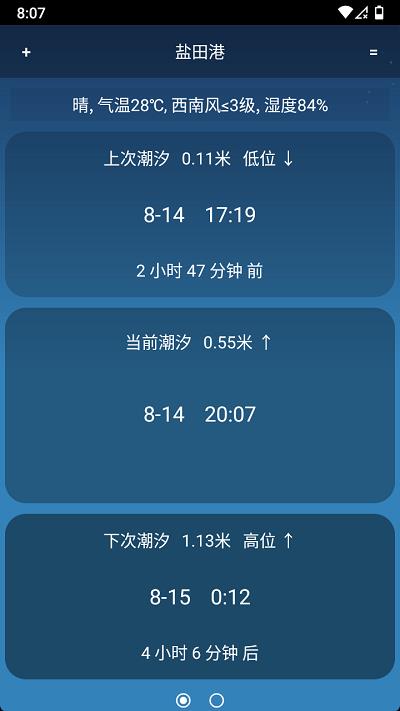 潮汐预报app(tides)