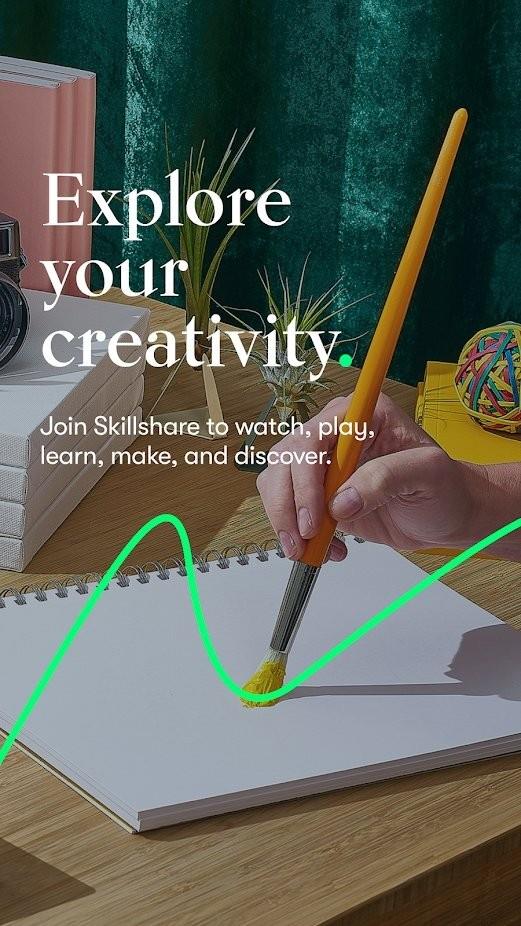 skillshare国内版app