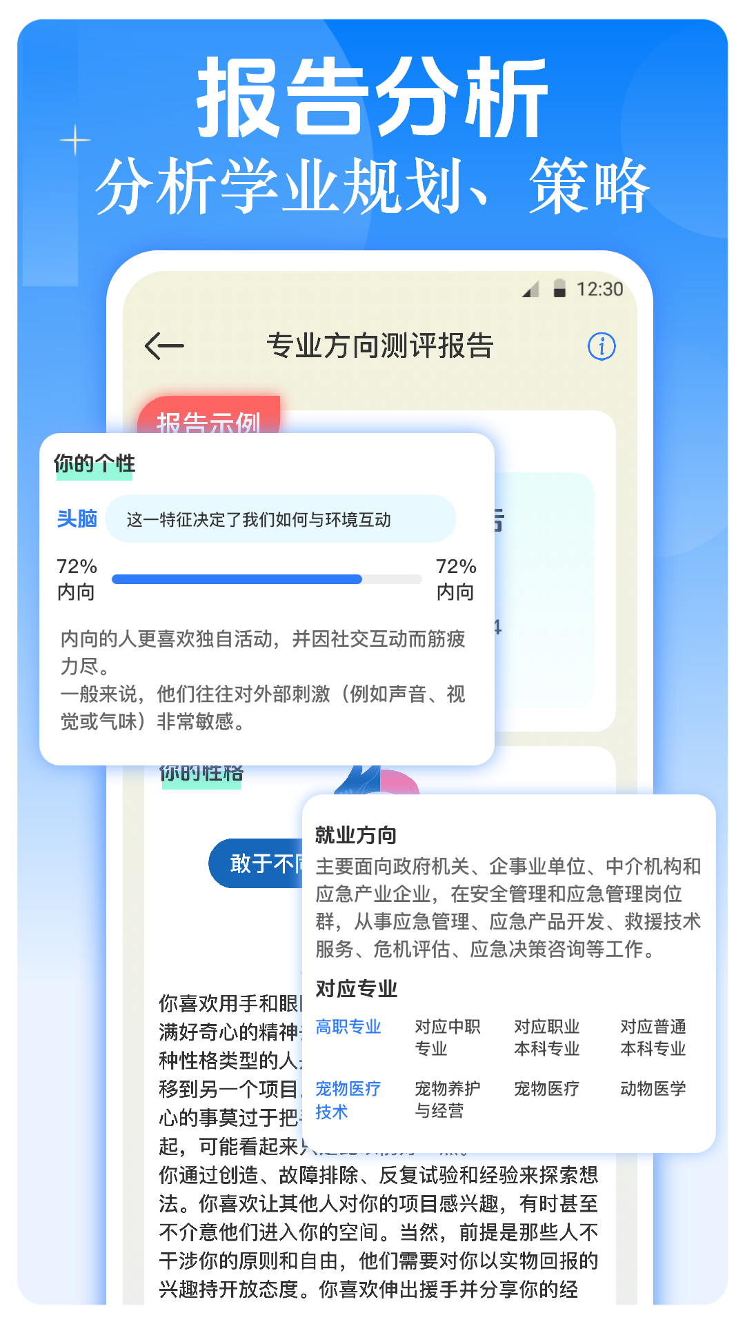 职业生涯规划app