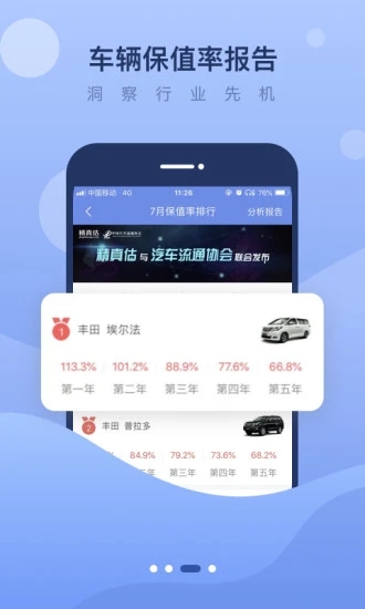 精真估二手车app