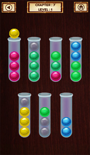 彩色球排序3D(Color Ball Sort 3D)