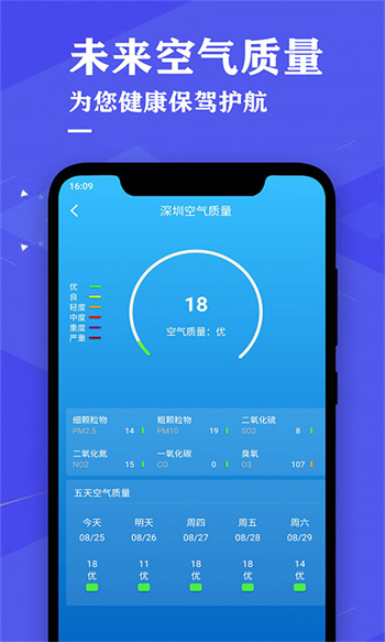 即时天气预报app