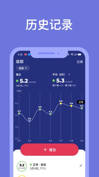 血糖小管家app