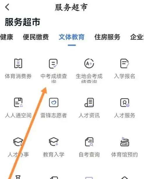 我的长沙app怎么查中考成绩