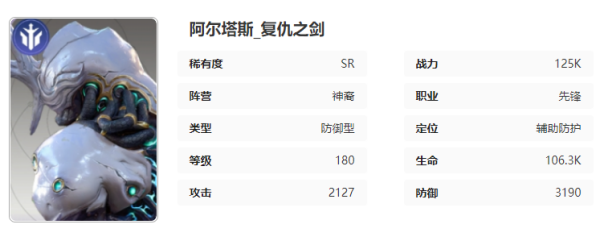 星际52区阿尔塔斯角色怎么样