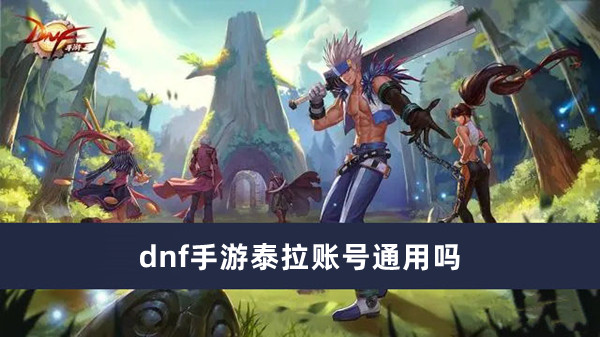 dnf手游泰拉账号通用吗