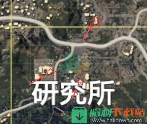 《和平精英》研究所军火库详细位置介绍