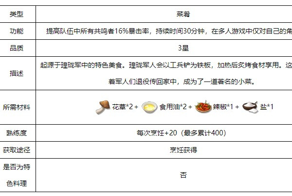 鸣潮铁铲花蕈效果是什么