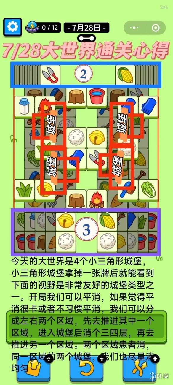 羊了个羊2024年7月28日攻略