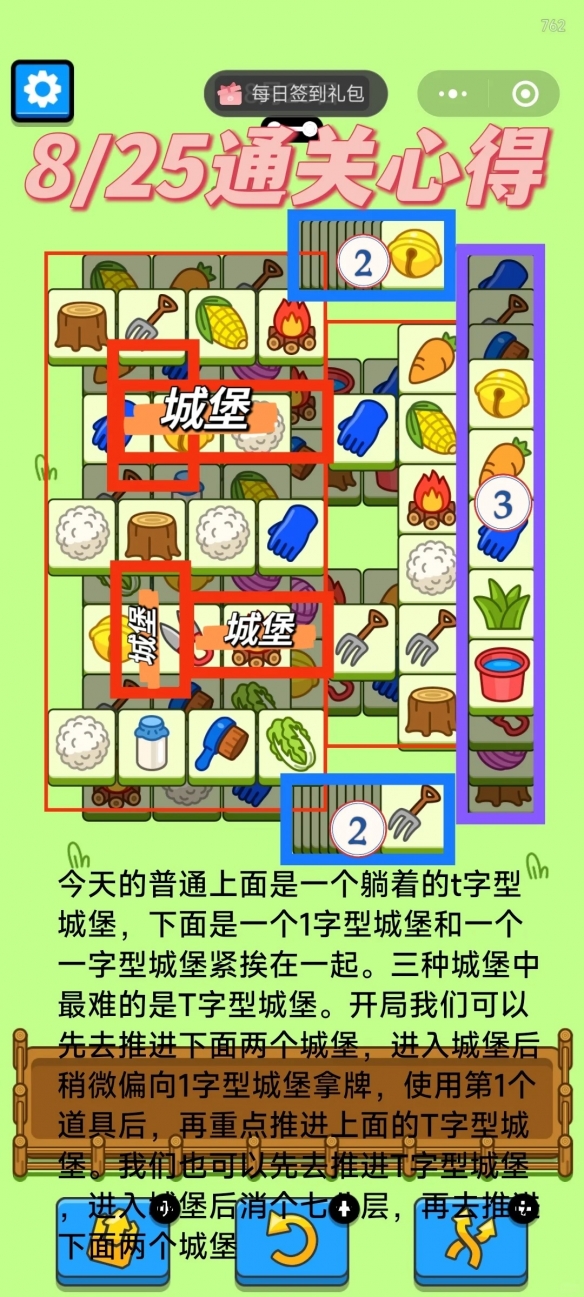 羊了个羊2024年8月25日攻略